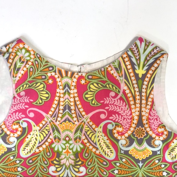 Casey Gray Designs Girls Pink Multicolored Shift 7 - Picture 4 of 8